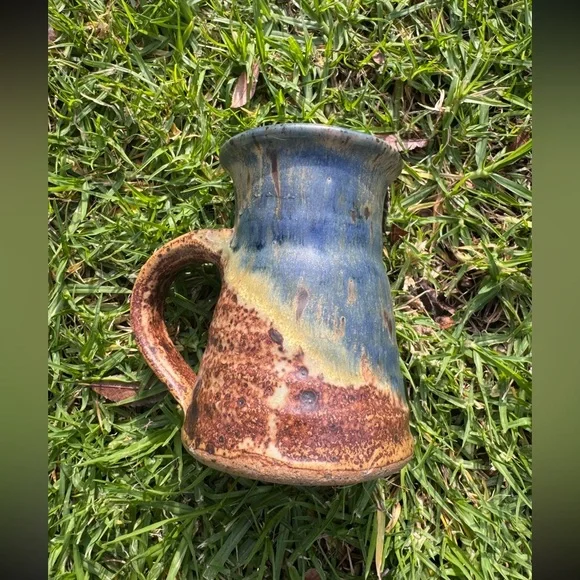 70s Vintage Hand Thrown Pottery Mug - Picture 1 of 6